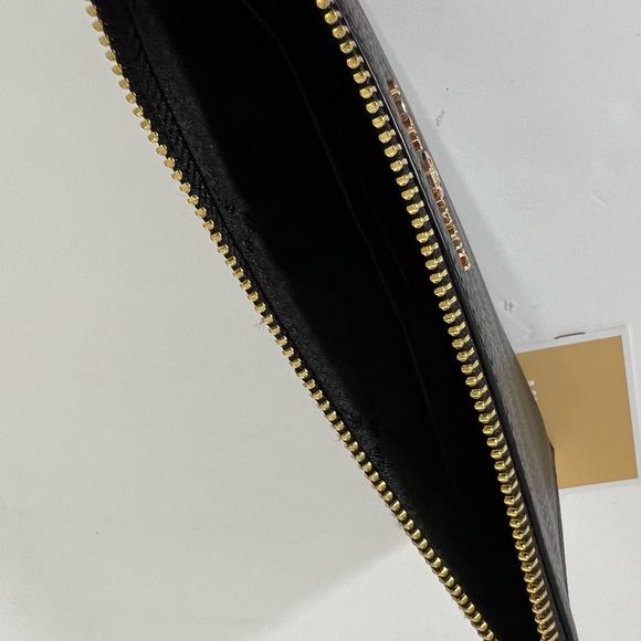 NWT MICHAEL KORS LARGE ZIP CHARM CLUTCH WRISTLET - Picture 5 of 8